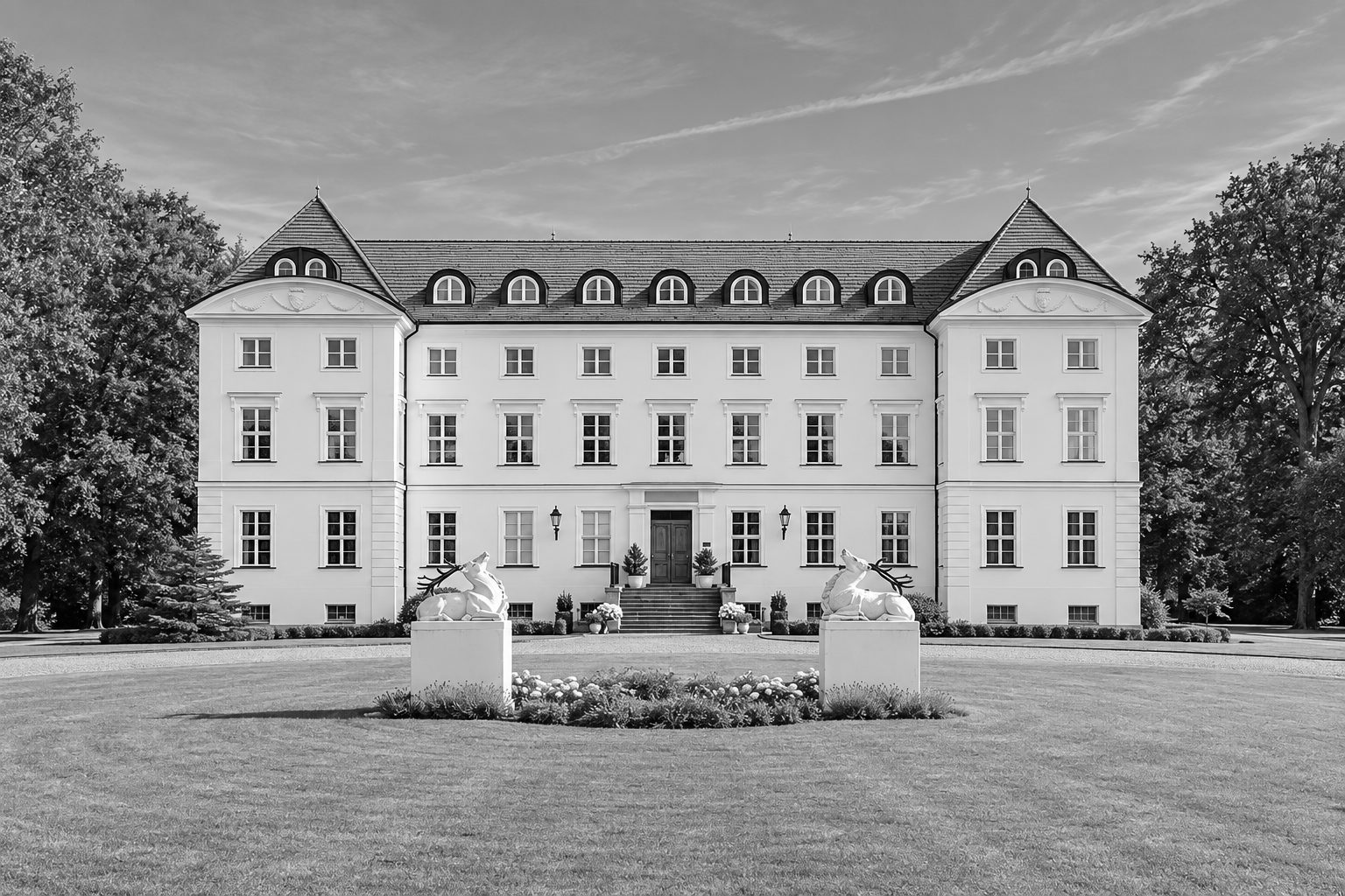 Historisches Schloss mit Park in Mecklenburg-Vorpommern